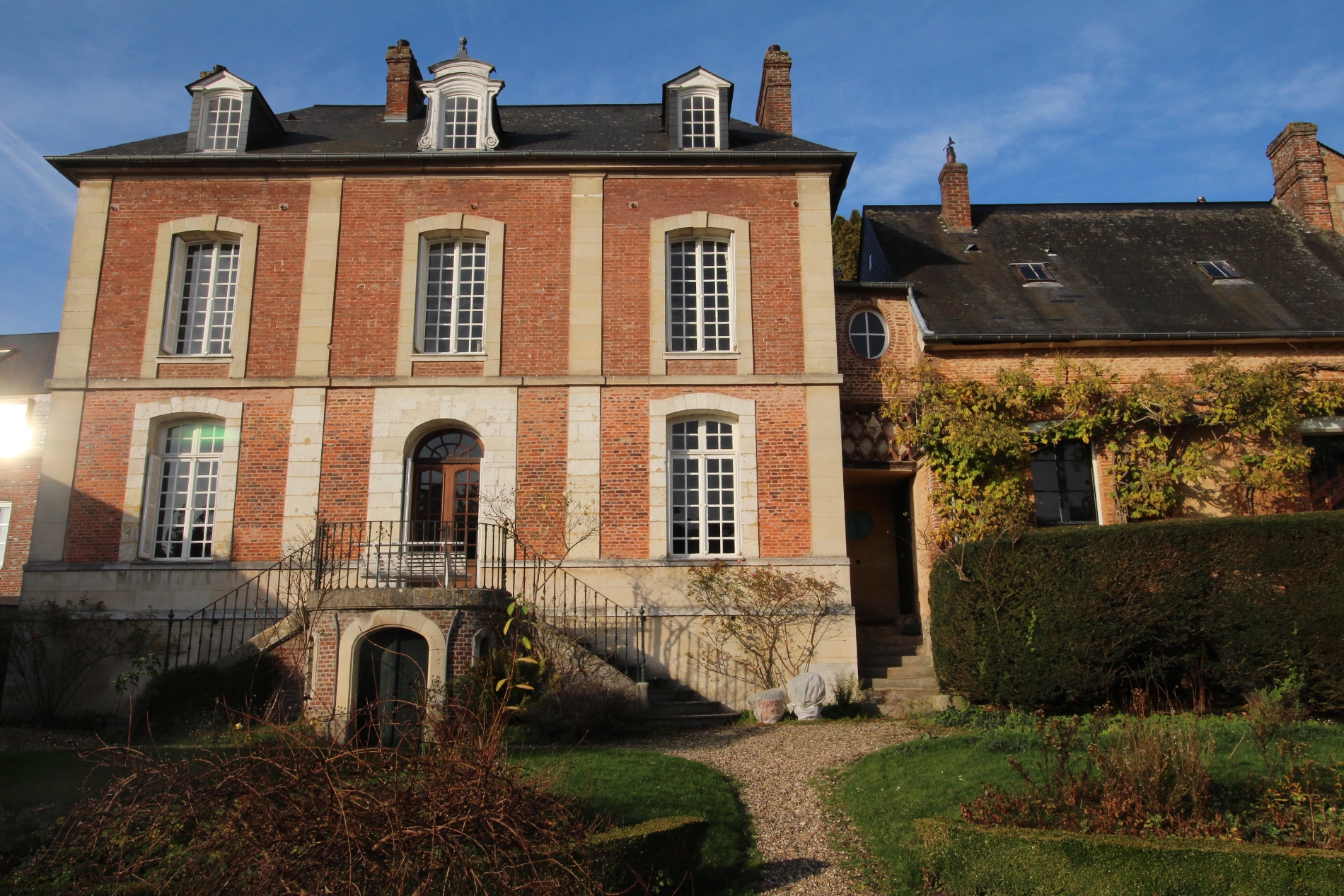 Maison de charme du XVIIIème à vendre en Normandie, entre Rouen et la mer, 76, à 30 mn de Rouen et 2h de Paris, 