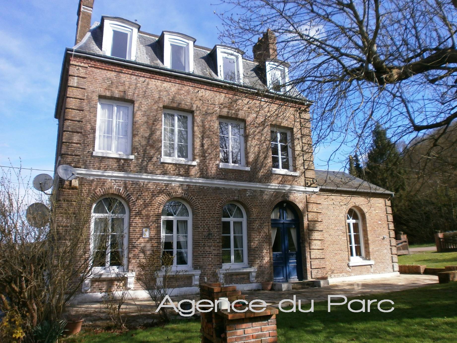 Vente d'une maison en briques de caractère Campagne de Caudebec en Caux, Vallée de Seine, 76